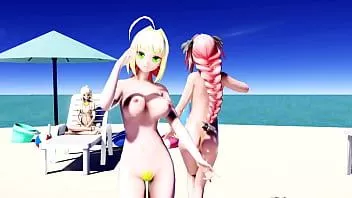 Abspielen Mmd sabre und astolfo fgo gimme x gimme (eingereicht von deltarion)