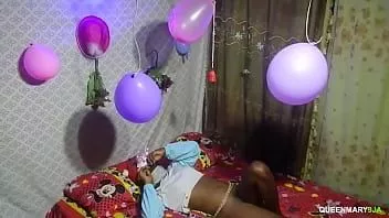 Play Skinny girl got fucked by a monster cock on christmas day