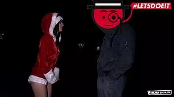 Play Bumsbus - (lullu gun) petite german brunette girl offers her mouth and pussy during christmas