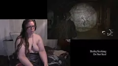 play Naked Last of Us 2 Gameplay with Busty Brunette in Glasses