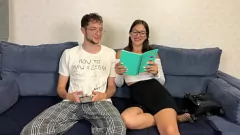 play Step Brother Helps Step Sister with Homework... and Orgasms!