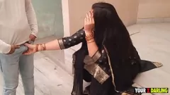 play Punjabi Bhabhi y Bihari Novio: Encuentro hardcore humeante