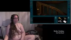 play Nude Gamer Girl Nancy Drew Exposed: Piercing & Big Tits Play Through
